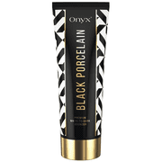 Onyx Black Porcelain Tanning Lotion   Bronzing Effect with Gradual Darkening, No-Stains, No-Streaks Formula for Tanning Beds