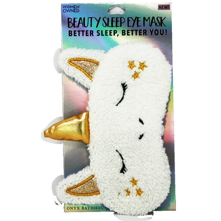 Onyx Brands Bathhouse Kids Unicorn Beauty Sleep Eye Mask