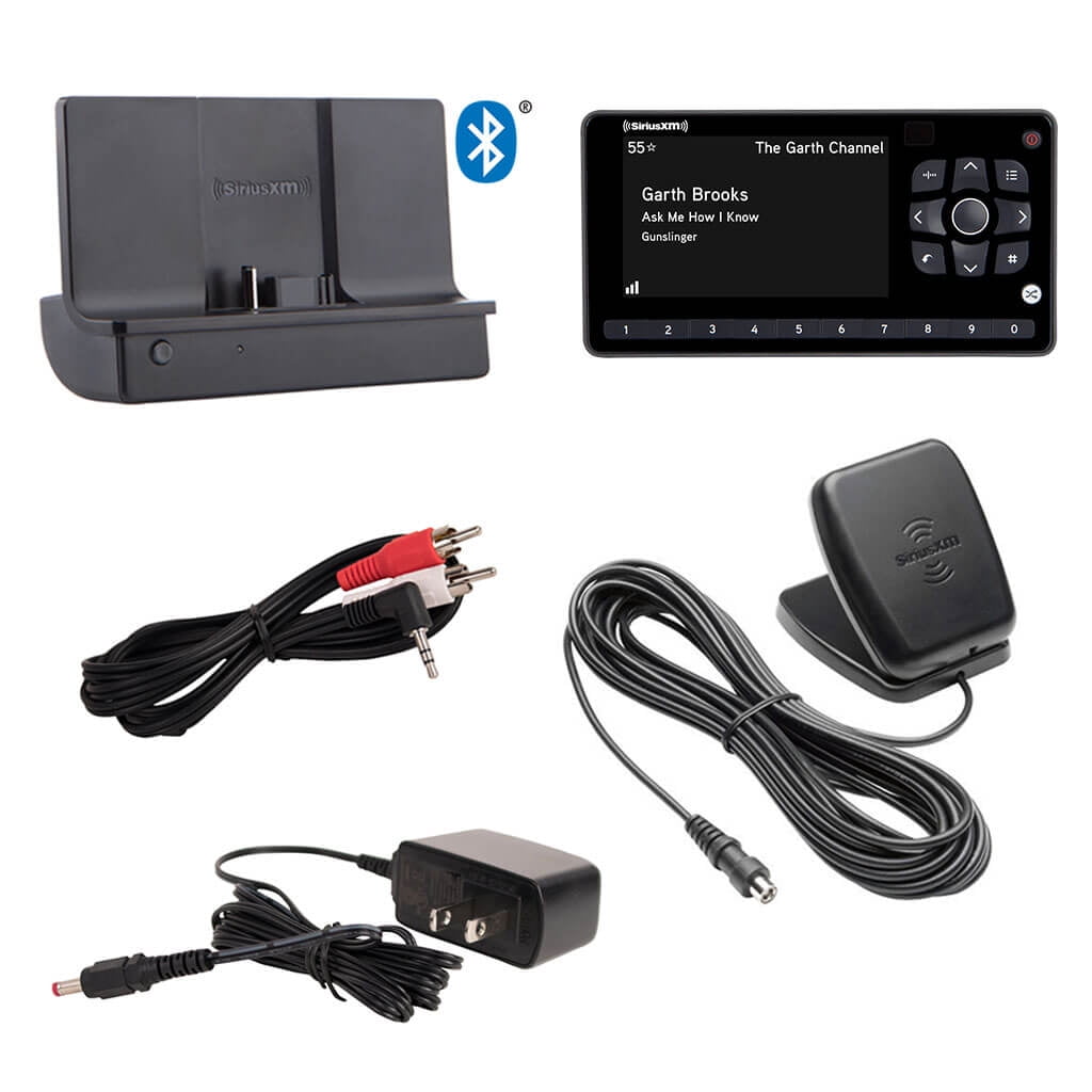 Onyx EZR SiriusXM Radio Receiver with Bluetooth Dock and Home Kit