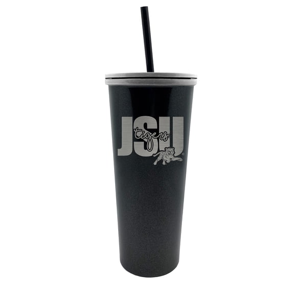 Onyx Jackson State Tigers 24oz. Wordmark Skinny Tumbler
