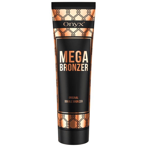 Onyx Mega Bronzer Tanning Lotion - Indoor/Outdoor Double Bronzer, 8.5 fl oz
