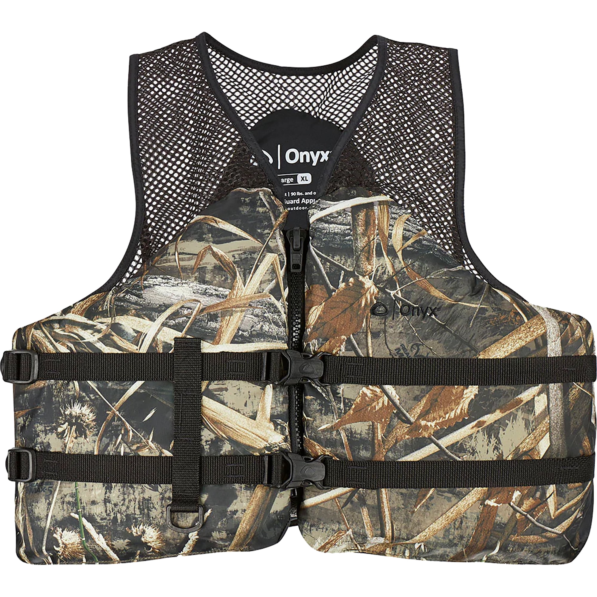 Onyx Mesh Classic Sport Life Jacket XL Realtree Max-5