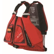 Onyx MoveVent Torsion Kayak Paddle Life Vest Teen or Adult size M/L Red
