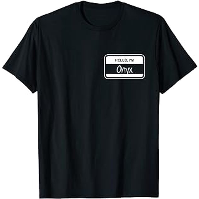 Onyx Name Tag My Name is Onyx Popular Name Tag TShirt