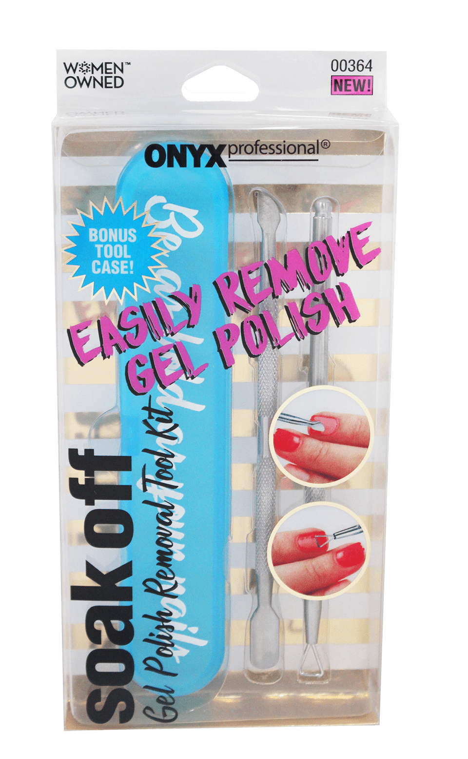 Onyx Professional Soak Off Nail Polish Removing Tool Kit