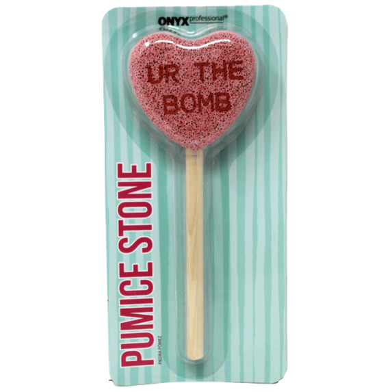 Onyx Professional Valentines Pumice Stone - Ur The Bomb