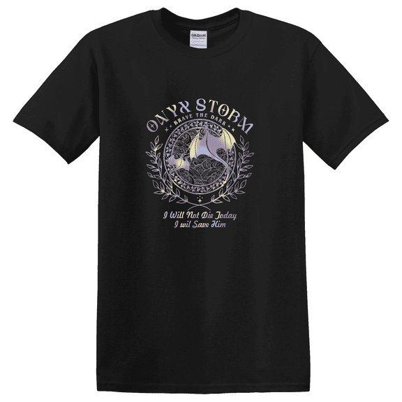 Onyx Storm Fourth Wing Empyrean Xaden Riorson Fantasy Book T-Shirt