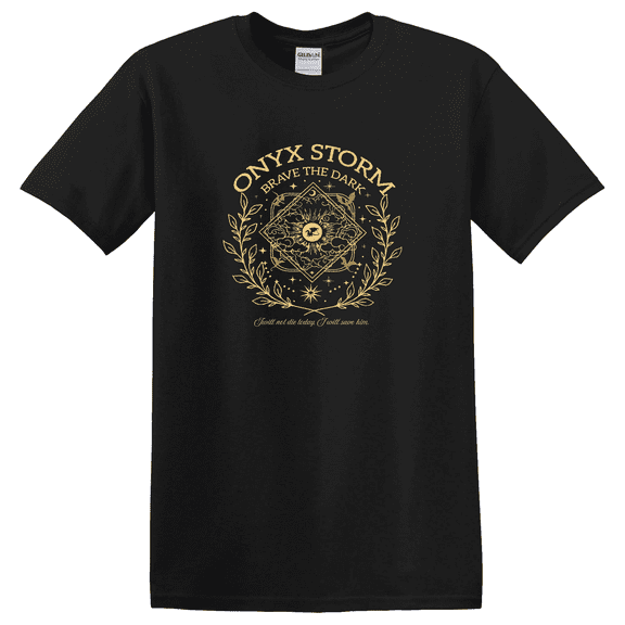 Onyx Storm Fourth Wing Violent Sorrengail Dragon Rider Book T-Shirt
