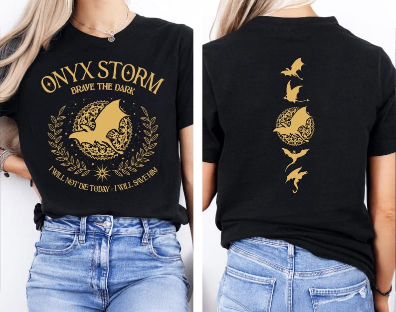 T-shirt Oversize Knight Fourth Wing Pour Hommes Et Femmes – 100% Coton, Coupe Rétro, Tailles XS à 3XL - 8