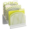 thumbnail image 1 of Onyx Wire Mesh Desktop Organizer, White, 1 of 1