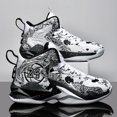 thumbnail image 1 of OnyxTrek Boys Basketball Shoes Breathable Indoor Athletic Shoes Youth Outdoor Fashion Sneakers Comfortable Basketball Shoes, 1 of 7