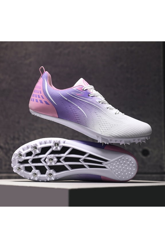 Mens Womens Spike Track Shoes Athletics Racing Running Shoes Jumping Sneakers