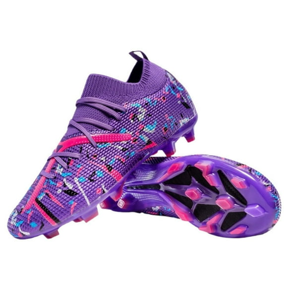 OnyxTrek Soccer Cleats for Mens Womens Indoor Turf Soccer Shoes Youth AG TF Training Football Boots Unisex