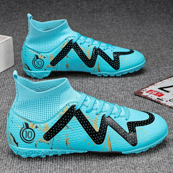 OnyxTrek Soccer Cleats for Mens Womens Indoor Turf Soccer Shoes Youth AG TF Training Football Boots Unisex