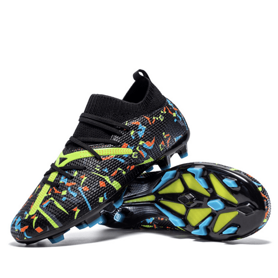 OnyxTrek Soccer Cleats for Mens Womens Indoor Turf Soccer Shoes Youth AG TF Training Football Boots Unisex