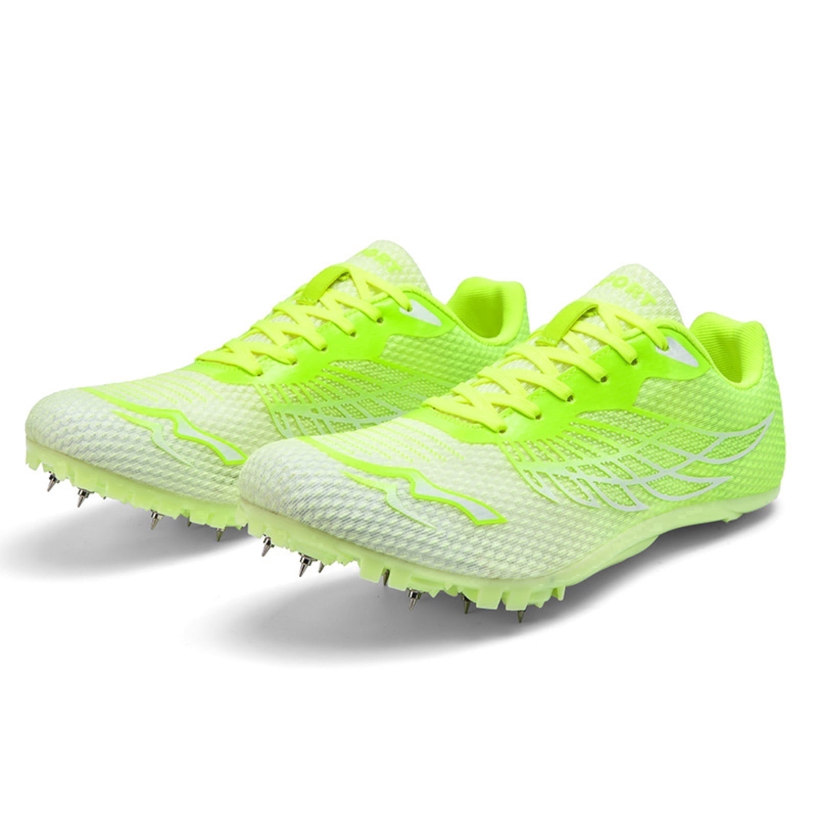 OnyxTrek Track and Field Shoes for Men Women 8 Spikes Boys and Girls Kids Running Racing Shoes