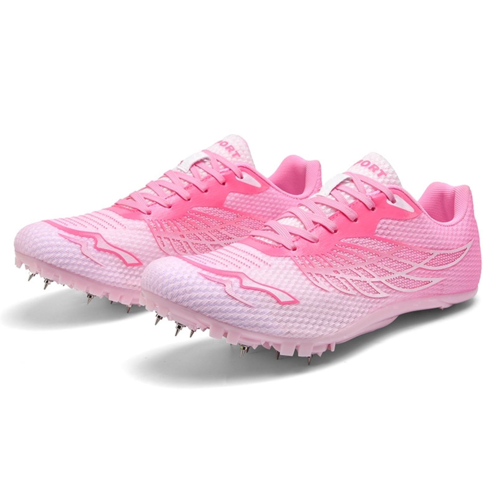 OnyxTrek Track and Field Shoes for Men Women 8 Spikes Boys and Girls Kids Running Racing Shoes