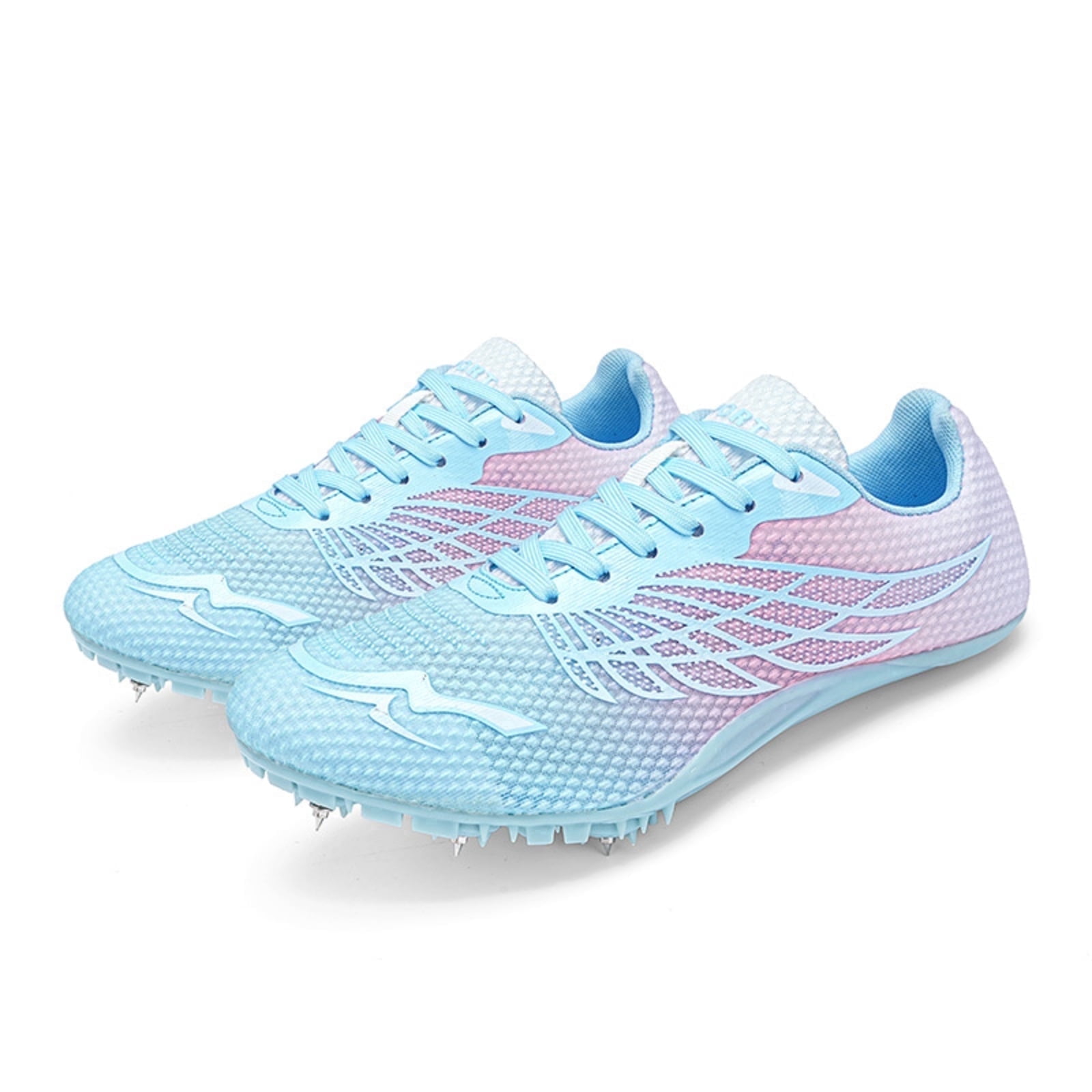 OnyxTrek Track and Field Shoes for Men Women 8 Spikes Boys and Girls Kids Running Racing Shoes