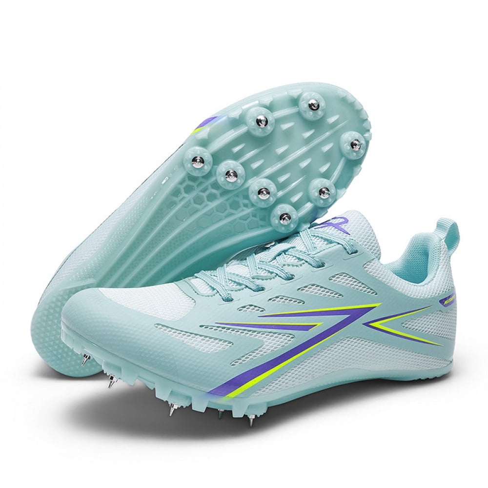 OnyxTrek Track and Field Shoes for Men Women 8 Spikes Boys and Girls Kids Running Racing Shoes