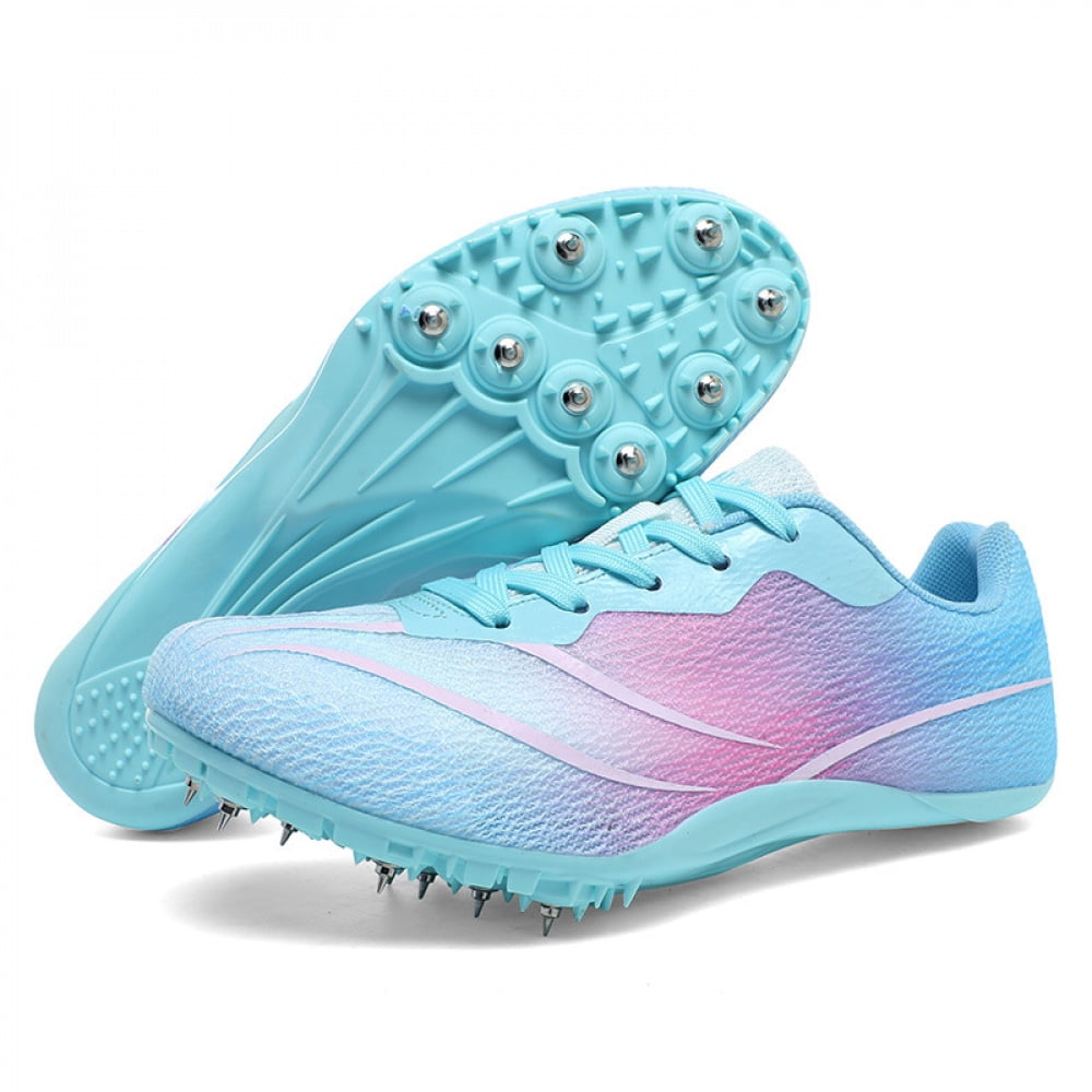 OnyxTrek Track and Field Shoes for Men Women 8 Spikes Boys and Girls Kids Running Racing Shoes