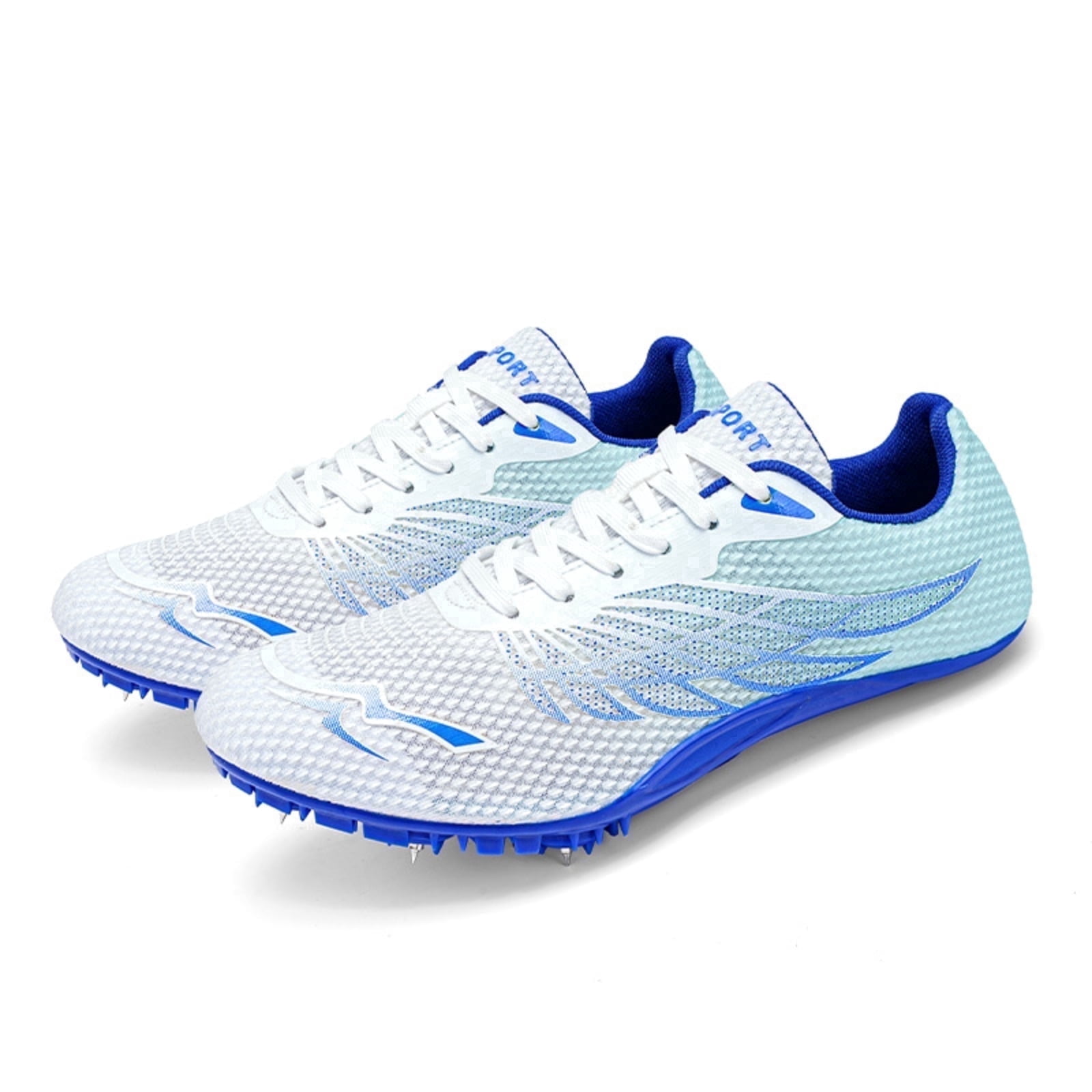 OnyxTrek Track and Field Shoes for Men Women 8 Spikes Boys and Girls Kids Running Racing Shoes