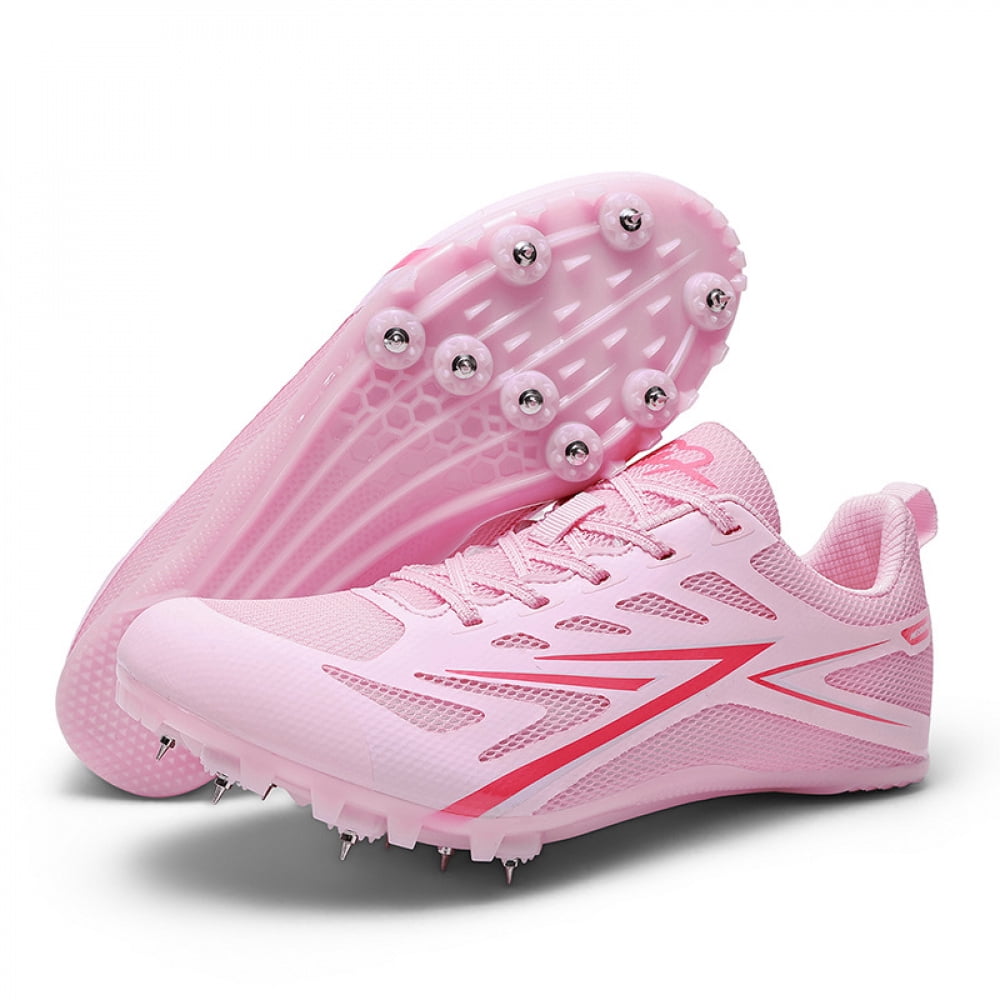 OnyxTrek Track and Field Shoes for Men Women 8 Spikes Boys and Girls Kids Running Racing Shoes