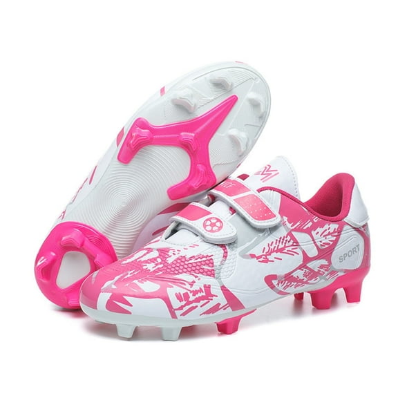 OnyxTrek Unisex-Child Baseball Cleats Kids Softball Shoes for Boys Girls Rubber Molded Little Children Big Youth Sneakers Easy to Wear Sports Footwear