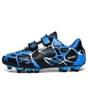 OnyxTrek Unisex-Child Baseball Cleats Kids Softball Shoes Football Cleats for Boys Girls Rubber Molded Little Children Big Youth Sneakers Easy to Wear Sports Footwear AG TF