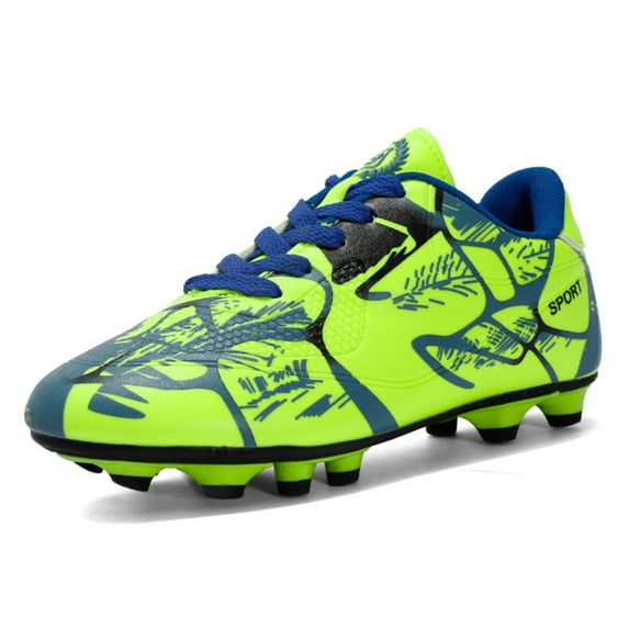 OnyxTrek Unisex-Child Baseball Cleats Kids Softball Shoes Soccer Shoes for Boys Girls Rubber Molded Little Children Big Youth Sneakers Easy to Wear Sports Footwear AG TF