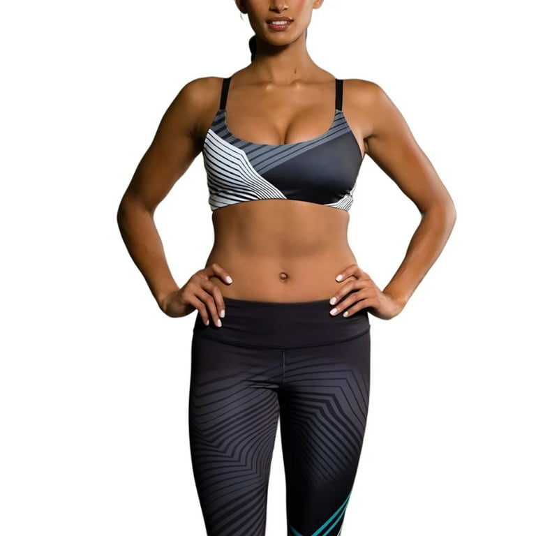 Onzie Cage Back Bra 382 Graphic Walmart