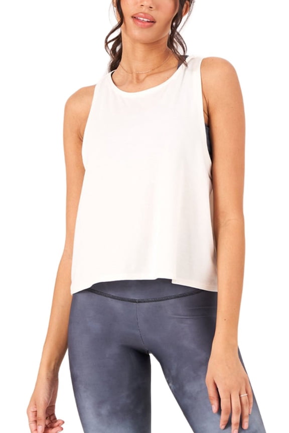 Flow Tri Blend Yoga Tank Top 3814