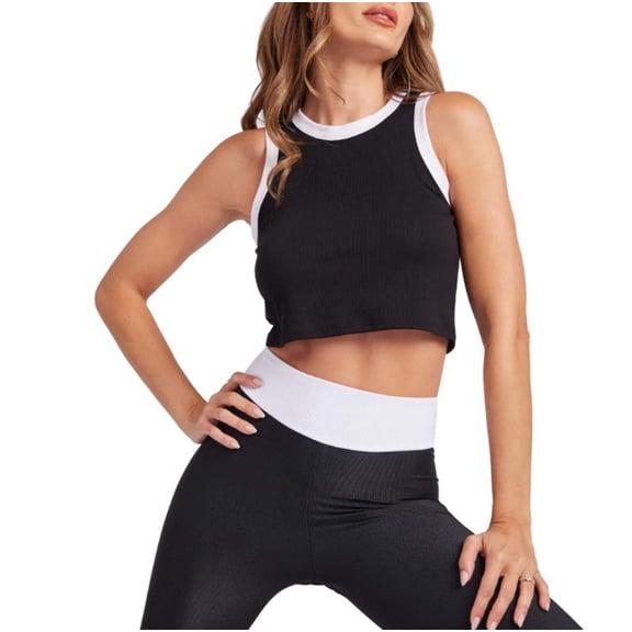 Onzie Flow Yoga Color Block Sculpt Gym Tank Top 3041