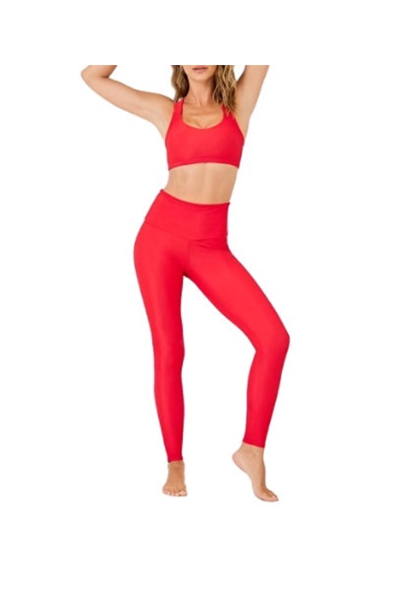 Hot Yoga High Rise Ribbed Midi 2250 and Plus