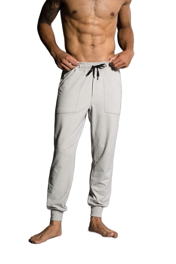 Hot Yoga Mens Sweat Pant 506 Khaki