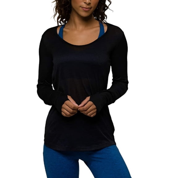 Onzie Hot Yoga Wave Long Sleeve Top 385