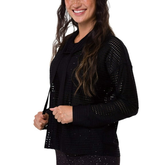 Onzie Yoga Mesh Cowl Neck Top 3763