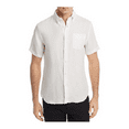 thumbnail image 1 of Oobe James Linen Regular Fit Button-Down Shirt, Classic White,Size XL, MSRP $118, 1 of 2