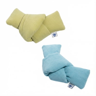 Oodles Durable Looped Knot Dog Toy Set, Blue and Green, One Size