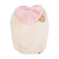 thumbnail image 1 of Oodles Fall Multi-Colored Side Kick Bubble Hem Sherpa Dog Hoodie, Small, 1 of 9