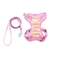 thumbnail image 1 of Oodles Iridescent Cat Walking Harness & Leash Set, Pink, One Size, 1 of 10