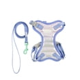 thumbnail image 1 of Oodles Iridescent Cat Walking Harness & Leash Set, Purple, One Size, 1 of 10