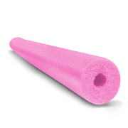 Oodles of Noodles Jumbo Pool Noodle - 55 Inch x 3.5 Inch Hollow Core Swim Float Pink