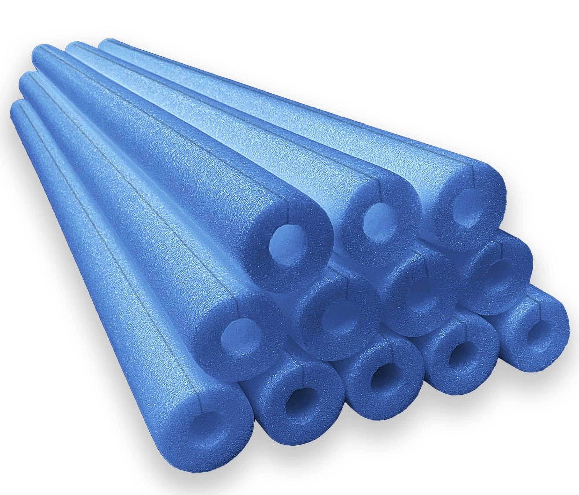 Oodles Of Noodles Clamp-On Standard Size Foam Noodles 12 Count - Blue