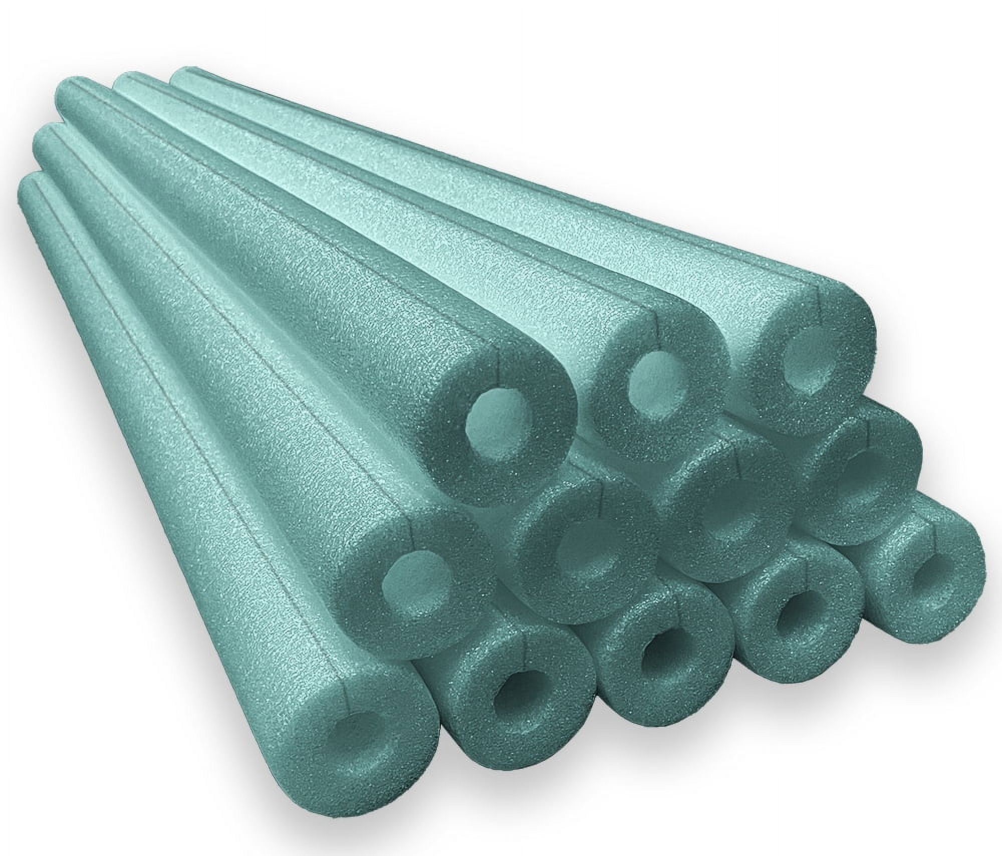 Oodles Of Noodles Clamp-On Standard Size Foam Noodles 12 Count - Green