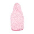 thumbnail image 1 of Oodles Pink Tropical Blooms Floral Spring Dog Hoodie, Extra Small, 1 of 7