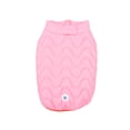 thumbnail image 1 of Oodles Quilted Fall Puffer Dog Jacket, Pink, Small, 1 of 10