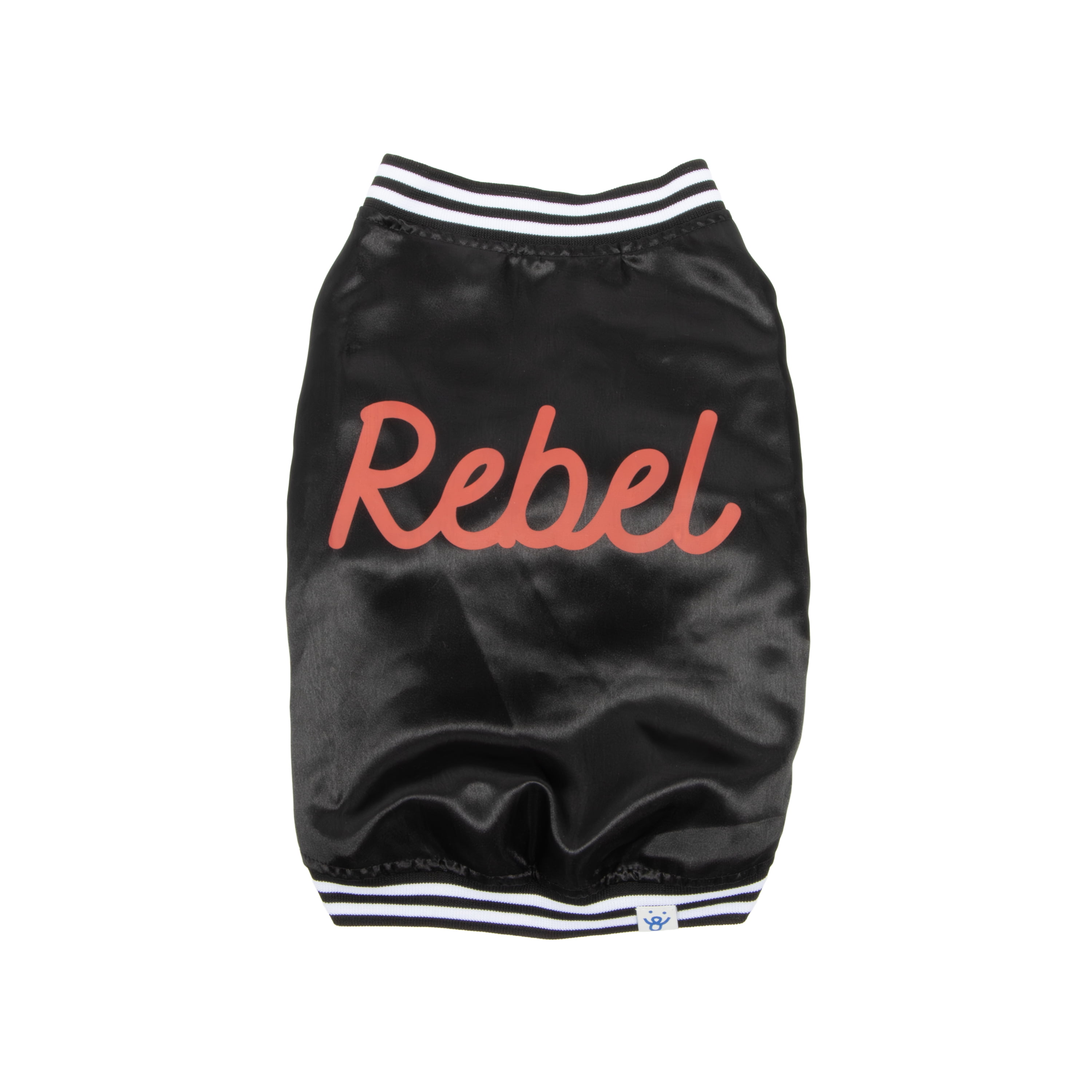 Oodles Rebel Fall Dog Jacket, Black, XL