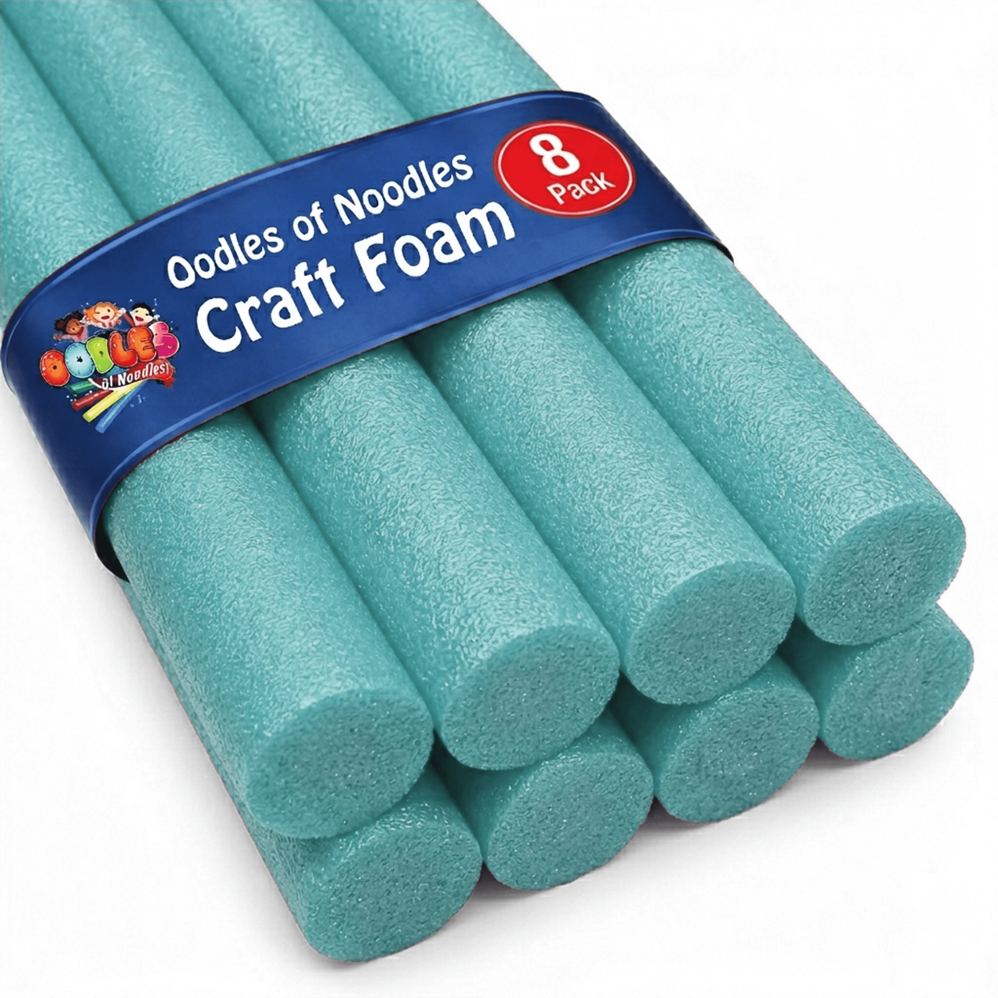 Oodles of Noodles 2 inch x 35 Inch Craft foam. (Green)