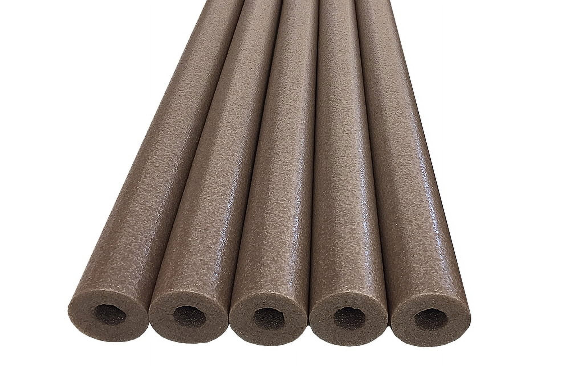 Oodles of Noodles Deluxe Foam Pool Swim Noodles 5 Pack Brown