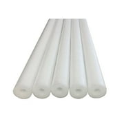 Oodles of Noodles Deluxe Foam Pool Swim Noodles - 5 Pack White